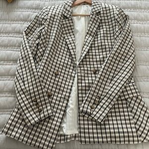 Plaid Express Blazer
